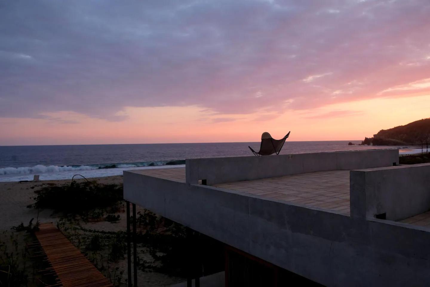 Casa Matilda, Cerca De Casa Wabi Y Hotel Terrestre Puerto Escondido  Luaran gambar